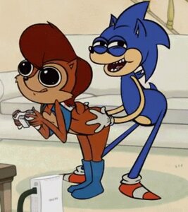 Rating: Questionable Score: 0 Tags: animated animated_gif anthro archie_comics bent_over bent_over_with_legs_held_straight black_nose blue_body blue_fur brown_body brown_fur butt butt_grab canon_couple cartoon_network chipmunk clothing console controller crossover curved_arms dry_humping duo e621 electronics eulipotyphlan female footwear fur game_console game_controller gaming grin ground_squirrel hair hand_on_another's_butt hand_on_butt hedgehog holding_controller holding_game_controller holding_object humor inside legs_together low_res male mammal microsoft misterdavey multitasking playing_video_game red_hair regular_show rodent sally_acorn sciurid scut_tail sega sex_while_gaming shoes short_playtime short_tail smile sonic_the_hedgehog sonic_the_hedgehog_(archie) sonic_the_hedgehog_(comics) sonic_the_hedgehog_(series) straight_legs tail teeth tongue toony xbox xbox_360 xbox_360_console xbox_360_controller xbox_console xbox_controller xbox_game_studios User: bunchy7s
