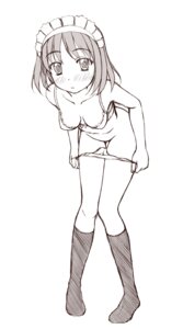 Rating: Questionable Score: 0 Tags: 1girls bent_over blush bra breasts cleavage female footwear hairband hisui hisui_(tsukihime) kneehighs lingerie maid melty_blood monochrome panties panty_pull rule34 short_hair sin-go sketch socks solo thigh_gap thighs tsukihime type-moon underwear undressing User: bunchy7s