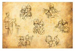 Rating: Explicit Score: 0 Tags: 1boy 1girls artist_request disney female franny_robinson kissing lewis_robinson male meet_the_robinsons monochrome rough_sketch rule34 straight tagme User: bunchy7s