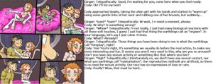 Rating: Explicit Score: 0 Tags: alien anthro anthro_on_anthro artist_name blush bodily_fluids bottomwear breast_fondling breast_play breasts clothing comic duo e621 english_text eyes_closed female fondling footwear foreplay four_frame_staggered_grid freckled_face freckles green_eyes hair hand_on_breast horizontal_staggering humor kidnapping male mariano nipples open_mouth open_smile orange_hair panel_skew pants pink_body pink_skin seven_frame_image shirt shoes smile spacecraft staggering_(layout) story sweat tail teeth text topwear ufo url vehicle vertical_staggering yellow_clothing yellow_shirt yellow_topwear User: bunchy7s