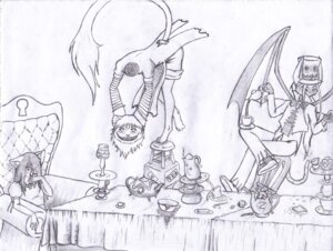 Rating: Questionable Score: 0 Tags: alice_(alice_in_wonderland) alice_in_wonderland anthro bat beverage bread cheshire_cat cheshire_cat_(species) container cup cutlery decapitation domestic_cat dormouse_(alice_in_wonderland) e621 felid feline felis female food graphite_(artwork) greyscale group gurin headless kitchen_utensils leonirikuz leopard lion mad_hatter male mammal membrane_(anatomy) membranous_wings monochrome pantherine saiunga severed_body_part severed_head simple_background snow_leopard spoon tablecloth tail tea tea_cup teapot tools traditional_media_(artwork) white_background wings User: bunchy7s Rating: Questionable Score: 0 Tags: alice_(alice_in_wonderland) alice_in_wonderland anthro bat beverage bread cheshire_cat cheshire_cat_(species) container cup cutlery decapitation domestic_cat dormouse_(alice_in_wonderland) e621 felid feline felis female food graphite_(artwork) greyscale group gurin headless kitchen_utensils leonirikuz leopard lion mad_hatter male mammal membrane_(anatomy) membranous_wings monochrome pantherine saiunga severed_body_part severed_head simple_background snow_leopard spoon tablecloth tail tea tea_cup teapot tools traditional_media_(artwork) white_background wings User: bunchy7s