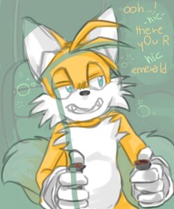 Rating: Safe Score: 0 Tags: anthro black_nose blue_eyes canid canine chest_tuft clothing comic driving drunk e621 fangs fox fur gloves handwear hi_res lol_comments male mammal marshalpizza miles_prower multi_tail orange_body orange_fur red_fox sega solo sonic_the_hedgehog_(series) substance_intoxication tail teeth true_fox tuft white_body white_fur yellow_body yellow_fur User: bunchy7s