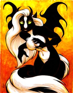 Rating: Questionable Score: 0 Tags: 2011 anthro black_body black_fur breasts claws demon e621 empty_eyes female fur glowing glowing_eyes green_eyes hair halloween holidays horn hybrid mammal megan_giles membrane_(anatomy) membranous_wings mephitid navel nipples nude skunk solo tail white_body white_fur white_hair wings User: bunchy7s Rating: Questionable Score: 0 Tags: 2011 anthro black_body black_fur breasts claws demon e621 empty_eyes female fur glowing glowing_eyes green_eyes hair halloween holidays horn hybrid mammal megan_giles membrane_(anatomy) membranous_wings mephitid navel nipples nude skunk solo tail white_body white_fur white_hair wings User: bunchy7s