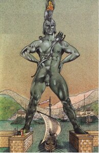 Rating: Explicit Score: 0 Tags: abs armor arrows average_sized_penis between_legs big_legs big_penis big_thighs bow_(weapon) city colossus_of_rhodes erect_nipples flaccid flaccid_penis foreskin giant giant_male greek_mythology hands_on_hips harbor helios helmet legs_held_open looking_at_viewer macro macro_male macrophilia male male_only muscles muscular muscular_male mythology nipples nude pecs penis quads quiver retracted_foreskin rule34 shin_guards ship statue thick_legs thick_thighs torch uncircumcised User: bunchy7s
