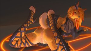 Rating: Explicit Score: 0 Tags: 16:9 2013 5_fingers anthro anus arm_warmers armwear back_groove bent_legs biped black_arm_warmers black_armwear black_clothing black_legwear black_nose black_thigh_highs black_wings bodily_fluids boots bottomless bottomwear breasts butt calves_up clothed clothing cum cum_in_vagina cum_inside cum_on_butt demon digital_media_(artwork) e621 felid feline female fingers footwear fur genital_fluids genitals grey_background hair hi_res high_heeled_boots high_heels horn leather legwear loincloth looking_at_viewer looking_back lying lynx magic magic_circle mammal markings membrane_(anatomy) membranous_wings mostly_nude multicolored_body multicolored_fur multicolored_hair occult_symbol on_front open_mouth orange_body orange_eyes orange_fur orange_hair orange_tail orange_vulva pentacle pentagram pinup pose raised_calf raised_tail rear_view red_eyes red_hair sable_(shadowolfox) shoes simple_background skimpy slim slim_anthro slim_female small_wings snout solo spots spotted_body spotted_fur spread_legs spreading symbol tail thigh_boots thigh_highs tongue tongue_out translucent translucent_wings two_tone_hair vulva widescreen wings wishbone_mouth wyla User: bunchy7s