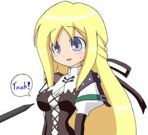 Rating: Questionable Score: 0 Tags: animated blonde_hair blue_eyes blush breast_poke breasts confused corset department_heaven female jiggle onomatopoeia pointy_chin poke poking ribbon rule34 stylus surprised yggdra_union yggdra_yuril_artwaltz User: bunchy7s