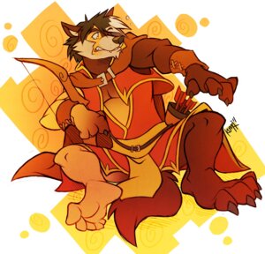 Rating: Safe Score: 0 Tags: anthro arrow_(weapon) assassin bow_(weapon) canid canine canis claws clothing e621 human kuma male mammal paws quiver_(object) ranged_weapon robe solo species_transformation tail teeth transformation weapon wolf xepher User: bunchy7s