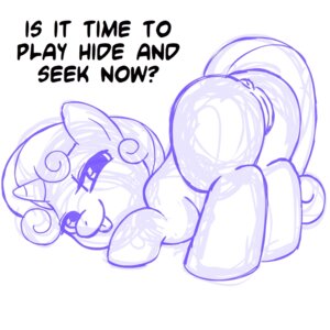 Rating: Explicit Score: 0 Tags: 1:1 anus ass_up blush butt e621 english_text equid equine female feral friendship_is_magic genitals hasbro horn mammal megasweet my_little_pony mythological_creature mythological_equine mythology presenting presenting_hindquarters simple_background solo sweetie_belle_(mlp) tail text tongue tongue_out unicorn vulva white_background young young_female young_feral User: bunchy7s