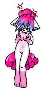 Rating: Questionable Score: 0 Tags: 3_toes 5_fingers alternate_color anthro anthrofied barefoot biped blue_hair canid canine e621 feet female fingers fist front_view fur generation_1_pokemon gloves_(marking) hair leg_markings mammal markings multi_tail nintendo pink_body pink_fur pink_hair pokemon pokemon_(species) pokemorph short_hair simple_background socks_(marking) solo tail toes unknown_artist vulpix white_background white_body white_fur User: bunchy7s