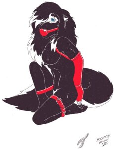 Rating: Explicit Score: 0 Tags: anthro armbinder arms_tied ball_gag bdsm big_breasts big_daddy_cruel binder_(restraint) biped black_body black_fur blue_eyes bondage bondage_gear bound breasts canid canine canis countershade_tail countershading domestic_dog e621 facial_markings female frogtied fur gag gagged hair hands_behind_back head_markings highlights_(coloring) kneeling legs_tied looking_at_viewer mammal marker_(artwork) markings mask_(marking) naturally_censored nipple_tuft nipples pubes restraints solo submissive submissive_female tail traditional_media_(artwork) tuft white_highlights white_pubes User: bunchy7s