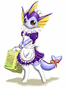 Rating: Safe Score: 0 Tags: 3:4 accessory alternative_fashion anthro anthrofied apron basket bell bell_on_tail biped black_nose black_sclera blue_body blue_skin blue_tail blush brown_eyes classic_lolita clothed clothing container dark_eyes dress e621 ear_fins ear_frill eeveelution female fin fin_frill flukes frill_(anatomy) frilly frilly_apron frilly_clothing frilly_dress fuddy furgonomics generation_1_pokemon green_eyes hat head_crest head_fin head_frill headgear headwear holding_object j-fashion legwear lolita_(fashion) looking_at_viewer maid_uniform membrane_(anatomy) membranous_frill monotone_apron monotone_body monotone_clothing monotone_skin monotone_tail multicolored_clothing multicolored_dress neck_frill nintendo pokemon pokemon_(species) pokemorph purple_clothing purple_dress purple_ear_fins purple_fin purple_head_fin ribbons simple_background small_mouth small_nose solo standing stockings tail tail_accessory tail_ribbon thigh_highs two_tone_clothing two_tone_dress uniform vaporeon white_apron white_background white_clothing white_dress white_frill white_legwear white_neck_frill white_stockings white_thigh_highs yellow_ear_frill yellow_frill yellow_head_frill User: bunchy7s