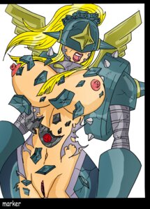 Rating: Explicit Score: 0 Tags: 1girls areolae blonde_hair breasts broken_armor digimon digimon_frontier female female_only helmet large_breasts lipstick long_hair m_marker navel nipples ophanimon pussy rule34 solo tagme User: bunchy7s