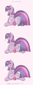Rating: Explicit Score: 0 Tags: 2012 anal anal_penetration anus blush bodily_fluids buttplug comic cutie_mark digital_media_(artwork) e621 english_text equid equine eyes_closed female feral friendship_is_magic fur hair hasbro hi_res horn lube mammal multicolored_hair my_little_pony mythological_creature mythological_equine mythology nude penetration plug_(sex_toy) purple_body purple_eyes purple_fur purple_hair ratofdrawn sex_toy simple_background smile solo tail tears text twilight_sparkle_(mlp) two_tone_hair unicorn white_background User: bunchy7s