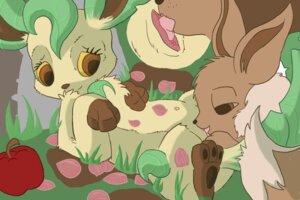 Rating: Explicit Score: 0 Tags: 3:2 ambiguous_gender apple canid canine close-up cunnilingus duo e621 eevee eeveelution feet female female/ambiguous feral food fruit generation_1_pokemon generation_4_pokemon genitals grass hindpaw leafeon licking mammal nintendo oral paws plant pokemon pokemon_(species) sex tail tamias tongue tongue_out vaginal vulva User: bunchy7s