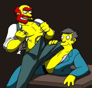 Rating: Questionable Score: 0 Tags: 20th_century_fox 20th_century_studios 20th_television_animation 2boys abs beard exposed_nipples facial_hair fox_corporation gracie_films grey_hair groundskeeper_willie gumon human humon imminent_sex leg_up looking_at_partner male male_only matt_groening multiple_males mustache no_visible_genitalia on_table open_shirt pecs red_hair rule34 seymour_skinner smile straddling tagme the_simpsons undressing yaoi yellow_skin User: bunchy7s