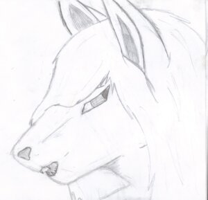 Rating: Safe Score: 0 Tags: ambiguous_gender anthro canid canine e621 fox graphite_(artwork) greyscale hair hair_over_eye headshot_portrait hi_res jacora mammal monochrome one_eye_obstructed portrait sharp_teeth simple_background sketch solo teeth traditional_media_(artwork) white_background User: bunchy7s