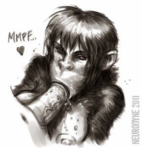 Rating: Explicit Score: 0 Tags: <3 1girls 2011 2d :>= ape ari_(planet_of_the_apes) artist_name breasts erect_penis female fur haplorhine helena_bonham_carter human interspecies male monochrome neurodyne nipples oral penis planet_of_the_apes planet_of_the_apes_(2001) primate rule34 sketch tagme User: bunchy7s