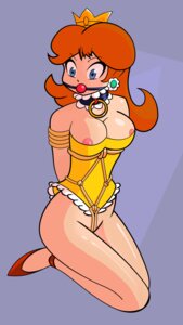 Rating: Questionable Score: 0 Tags: arms_behind_back atomictiki ball_gag bare_shoulders blue_eyes bondage bound bound_arms breasts brown_hair choker cleavage collar enslaved_royal female female_only gag gagged highres human kneeling mario_(series) nintendo nipples princess princess_daisy rope royalty rule34 solo straight_hair worried User: bunchy7s Rating: Questionable Score: 0 Tags: arms_behind_back atomictiki ball_gag bare_shoulders blue_eyes bondage bound bound_arms breasts brown_hair choker cleavage collar enslaved_royal female female_only gag gagged highres human kneeling mario_(series) nintendo nipples princess princess_daisy rope royalty rule34 solo straight_hair worried User: bunchy7s