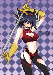 Rating: Questionable Score: 0 Tags: black_hair blue_eyes blush boots breasts cameltoe choker cleavage cleavage_cutout cosplay cutie_honey cutie_honey_(cosplay) elbow_gloves female female_only footwear gloves hair hairband heart human large_breasts mariru multicolored_hair pussy rule34 rule_63 solo sword weapon yu-gi-oh! yu-gi-oh!_5d's yusei_fudo User: bunchy7s Rating: Questionable Score: 0 Tags: black_hair blue_eyes blush boots breasts cameltoe choker cleavage cleavage_cutout cosplay cutie_honey cutie_honey_(cosplay) elbow_gloves female female_only footwear gloves hair hairband heart human large_breasts mariru multicolored_hair pussy rule34 rule_63 solo sword weapon yu-gi-oh! yu-gi-oh!_5d's yusei_fudo User: bunchy7s
