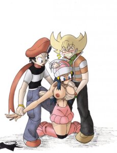 Rating: Explicit Score: 0 Tags: 1girls 2boys barry_(pokemon) blush boots breast_grab breasts dawn_(pokemon) fellatio female forced_oral frontierbrain highres human human_only large_breasts lucas_(pokemon) male oral penis pokemon pokemon_dppt pokemon_protagonist pokemon_rival rape rule34 smile straight straight_hair threesome two_on_one uncensored User: bunchy7s