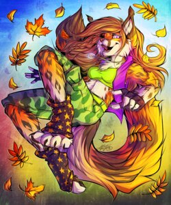 Rating: Safe Score: 0 Tags: 5:6 autumn blonde_hair e621 felid feline female hair hi_res leaf leopardus maia_(neko-maya) mammal margay neotheta purple_eyes solo tail User: bunchy7s