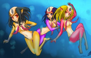 Rating: Questionable Score: 0 Tags: aquatic blue_submarine_no._6 breasts convenient_censorship e621 female group hi_res humanoid humanoid_pointy_ears migs3331 monster_girl_(genre) mutio mutio_twins nude pointy_ears red_eyes simple_background smile swimming underwater water User: bunchy7s
