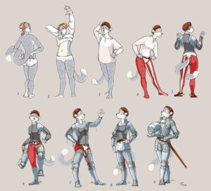 Rating: Safe Score: 0 Tags: armor clothed clothing dressing e621 felid female glaux how-to mammal medieval pantherine plate_armor putting_on_armor putting_on_clothes sequence snow_leopard solo tail topless underwear warrior woman_at_arms User: bunchy7s
