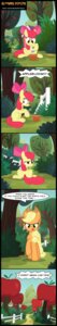Rating: Safe Score: 0 Tags: 2014 absurd_res accessory amber_eyes apple apple_bloom_(mlp) applejack_(mlp) blonde_hair bottle bow_(feature) bow_accessory bow_ribbon clothing container cowboy_hat dialogue duo e621 earth_pony english_text equid equine female fence feral food friendship_is_magic fruit grass green_eyes hair hair_accessory hair_bow hair_ribbon hasbro hat headgear headwear hi_res horse liquid long_image mammal my_little_pony outside plant plant_pot pony potion ribbons sitting sky tall_image text toxic-mario tree url what_has_science_done User: bunchy7s