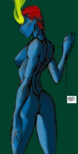 Rating: Explicit Score: 0 Tags: 1girls artist_request blue_skin female female_only marvel marvel_comics mutant_(marvel) mystique raven_darkholme red_hair rule34 solo tagme x-men yellow_eyes User: bunchy7s