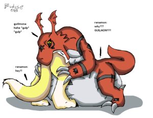 Rating: Questionable Score: 0 Tags: 2008 aliasing anthro bandai_namco belly belly_on_ground betrayal big_belly black_claws black_sclera black_text buduse bulge canid canine cel_shading claws dialogue digimon digimon_(species) digital_drawing_(artwork) digital_media_(artwork) digitigrade duo e621 english_text female feral fur grey_claws guilmon head_first huge_belly interspecies inverted_zero_unit male mammal markings obese oral_vore overweight partially_inside red_body renamon same_size_vore scalie shaded simple_background snout soft_vore symbol tail text toe_claws vore white_background white_body white_fur yellow_body yellow_eyes yellow_fur zero_unit User: bunchy7s