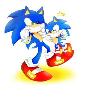 Rating: Safe Score: 0 Tags: 1:1 2011 anthro biped black_eyes blue_body blue_fur blue_hair classic_sonic classic_sonic_(universe) clenched_teeth clothing compression_artifacts digital_media_(artwork) duo e621 eulipotyphlan european_hedgehog footwear fur gloves green_eyes grin hair handwear hedgehog male mammal one_eye_closed past_meets_present plantigrade red_clothing red_footwear red_shoes sega shoes simple_background smile sonic_the_hedgehog sonic_the_hedgehog_(series) square_crossover standing teeth unakimochi white_background white_clothing white_gloves white_handwear wink User: bunchy7s