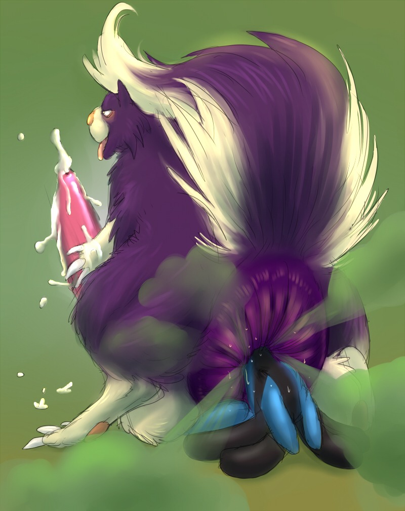2014 ambiguous_gender anal anthro anthro_on_feral anus balls barefoot bestiality big_anus big_butt big_penis bodily_fluids butt canid canine claws cum duo e621 erection eyes_closed facesitting fart fart_cloud fart_fetish feet feral fur generation_4_pokemon genital_fluids genitals green_fart_cloud half-closed_eyes happy huge_anus huge_butt huge_penis hyper hyper_anus interspecies kissing larger_male lucario male mammal masturbation mephitid monsterblender narrowed_eyes nintendo nude on_top oral orgasm pawpads paws penile penile_masturbation penis pokemon pokemon_(species) sex sitting sitting_on_another size_difference skuntank smaller_ambiguous smile sniffing sweat tongue tongue_out