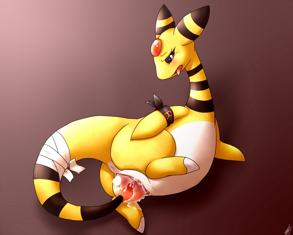 5:4 ampharos anus autopenetration black_eyes blush bodily_fluids butt e621 eyelashes feet female feral generation_2_pokemon genital_fluids genitals glistening looking_down masturbation nintendo nude open_mouth orb penetration pokemon pokemon_(species) red_background shadow shikaro simple_background solo tail tail_fetish tail_in_own_pussy tail_in_vagina tail_insertion tail_masturbation tail_play team_rocket vaginal vaginal_fluids vaginal_masturbation vaginal_penetration vulva yellow_body yellow_nose yellow_skin
