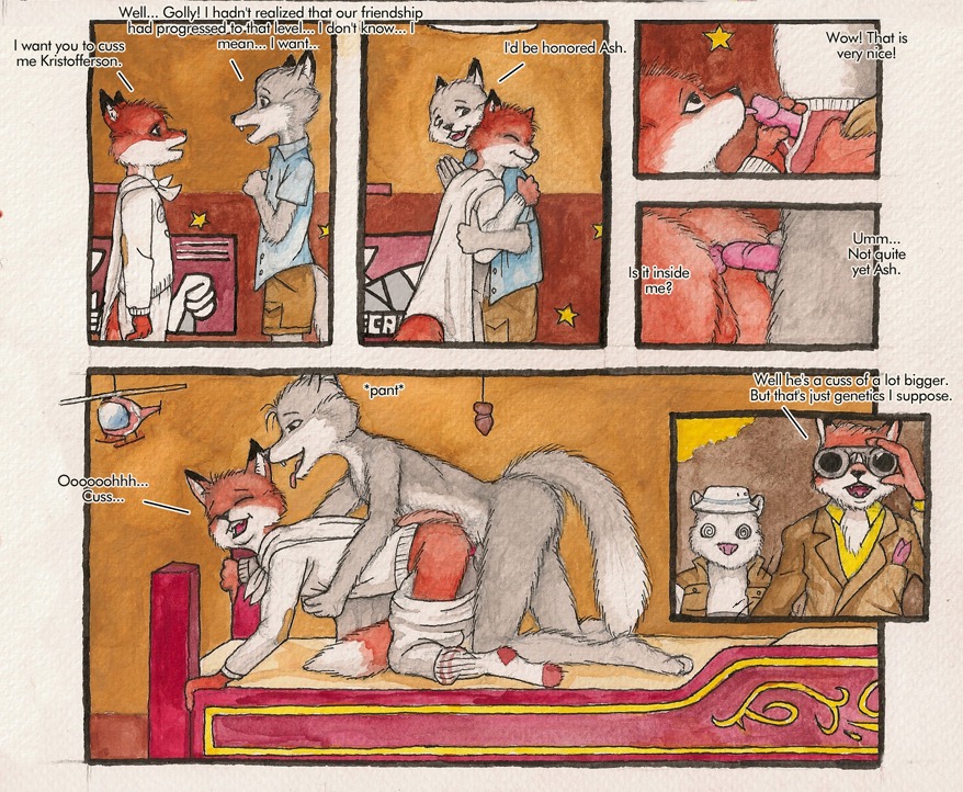 ash_fox_(fantastic_mr._fox) fantastic_mr._fox kristofferson_silverfox male male/male male_only rule34 sex tagme the_fantastic_mr._fox