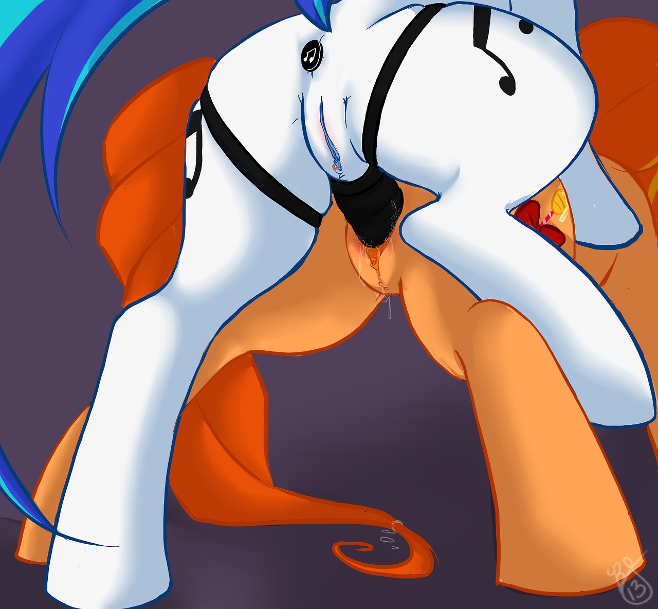 anal anal_penetration anus bodily_fluids buttplug buttplug_in_ass buttplug_insertion clitoris clitoris_piercing cutie_mark deejayhan dildo duo e621 equid equine fan_character female female/female feral friendship_is_magic genital_fluids genital_piercing genitals hasbro horse mammal my_little_pony object_in_ass penetration piercing plug_(sex_toy) plug_insertion pony sex sex_toy sex_toy_in_ass sex_toy_in_vagina sex_toy_insertion strapon strapon_in_pussy strapon_insertion strapon_sex tail toying_partner vaginal vaginal_fluids vaginal_penetration vinyl_scratch_(mlp) vulva vulva_piercing wearing_strapon