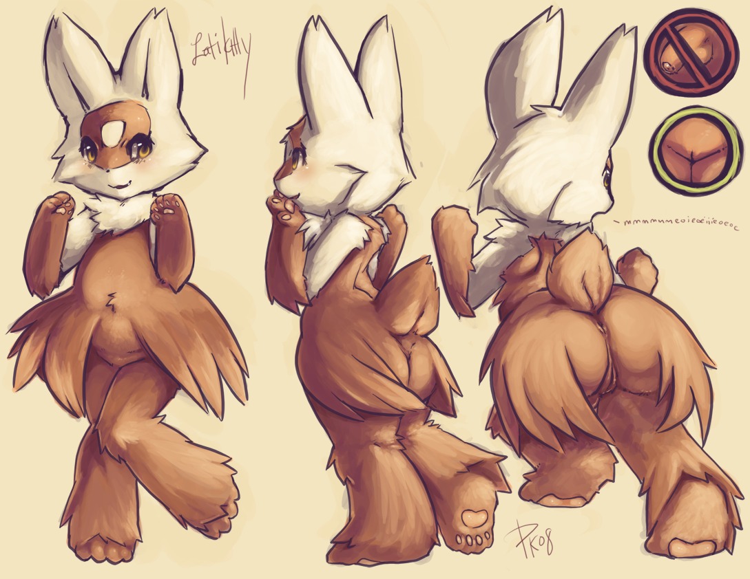 2008 anthro ass female latias latikitty model_sheet pokemon pokemon_(species) purplekecleon pussy rule34 solo