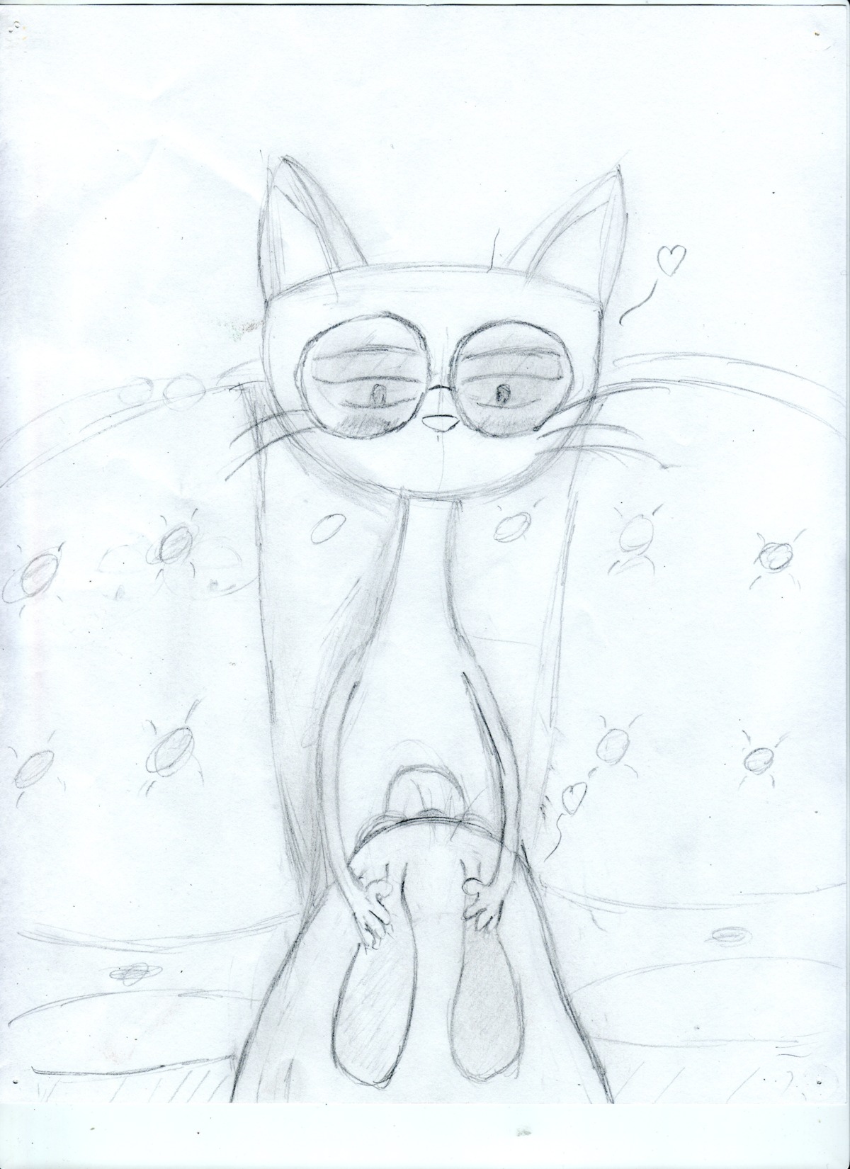 1boy 1girls 2d 2d_artwork 4_fingers absurd_res absurd_resolution absurdres animal_ears animal_nose artist_request blossom_(fetch_with_ruff_ruffman) blush dog dog_ears duo ears eyebrows eyes felid feline felis female fetch!_with_ruff_ruffman fingers flush flushed glasses hands_on_head heart hearts hi_res high_resolution highres implied_sex male male/female monochrome no_color nose pbs pbs_kids_(copyright) photo_(medium) ruff_ruffman rule34 sofa traditional_art traditional_media whiskers white_hearts