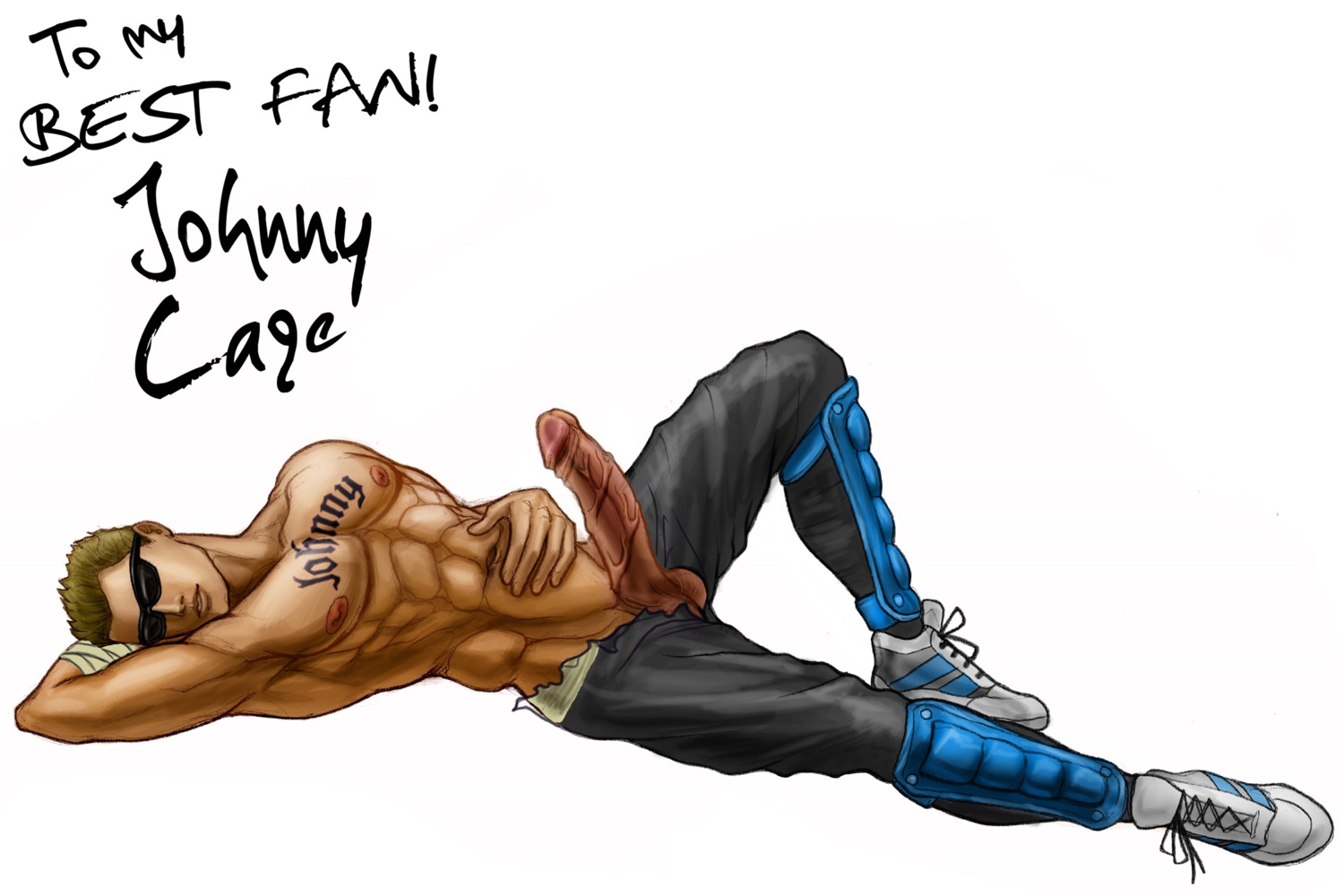 1boy artist_request johnny_cage male male_only mortal_kombat rule34 solo