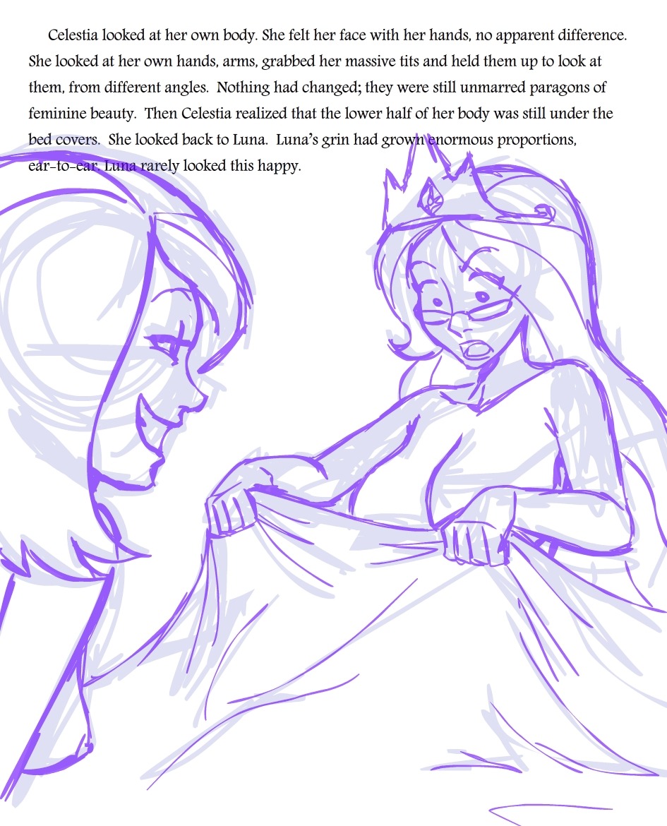 female friendship_is_magic humanized incest megasweet my_little_pony princess_celestia_(mlp) princess_luna_(mlp) rule34 sisters smooth_skin