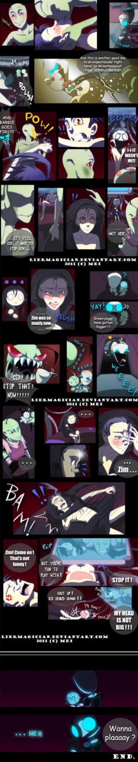alien blush comic dib doll gay gir_(invader_zim) glasses human humansub invader_zim laboratory liermagician male malesub mei nickelodeon nude robot rule34 smooth_skin struggle tagme zim