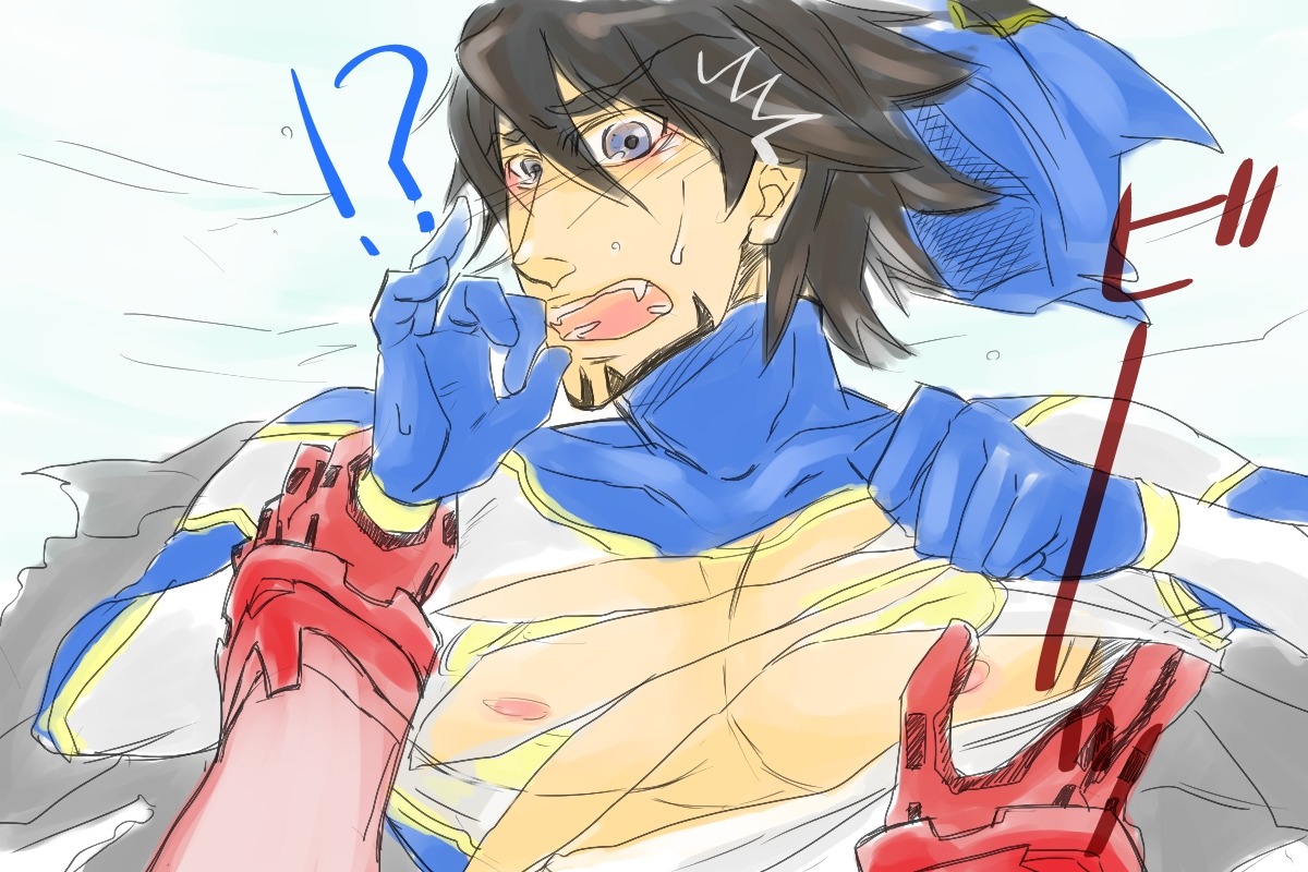 kotetsu_t._kaburagi male male_only rule34 tagme tiger_and_bunny wild_tiger