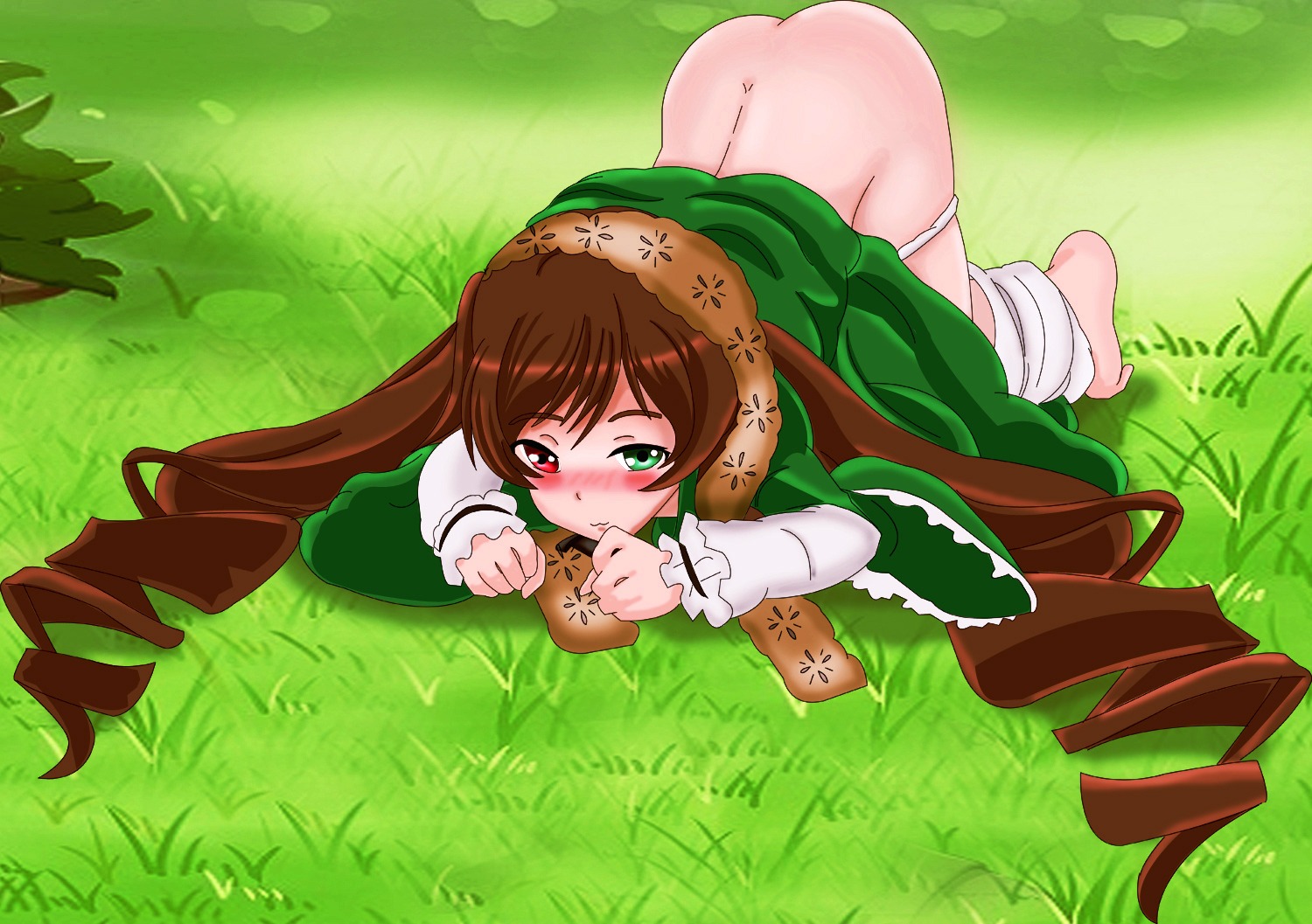 female oyashiro_thr43 rozen_maiden rule34 suiseiseki tagme