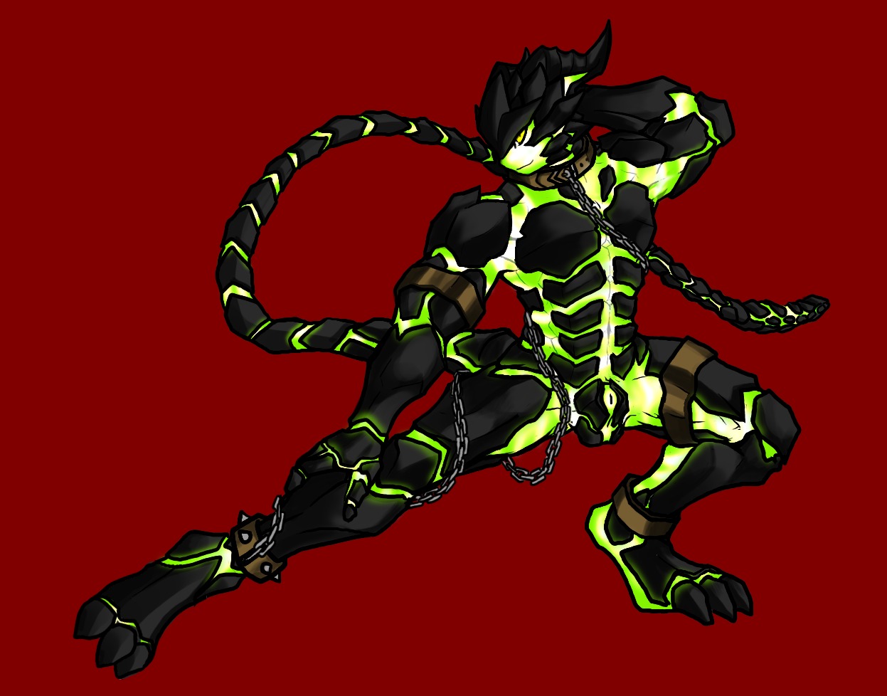animal_genitalia anthro balls biped chain claws collar demon e621 fully_sheathed genitals grin horn looking_at_viewer male muscular muscular_anthro muscular_male nude pose sheath sheer_(artist) smile solo spread_legs spreading standing tail yellow_eyes