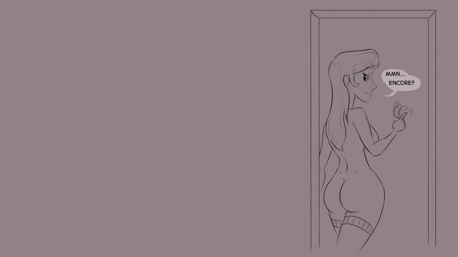 female female_only friendship_is_magic human my_little_pony octavia_melody okiedokielowkey rule34 smooth_skin solo tagme