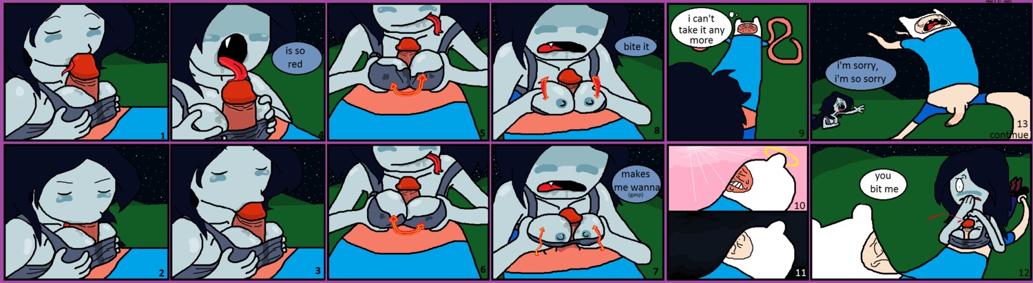 adventure_time female finn_the_human hueci marceline rule34 tagme