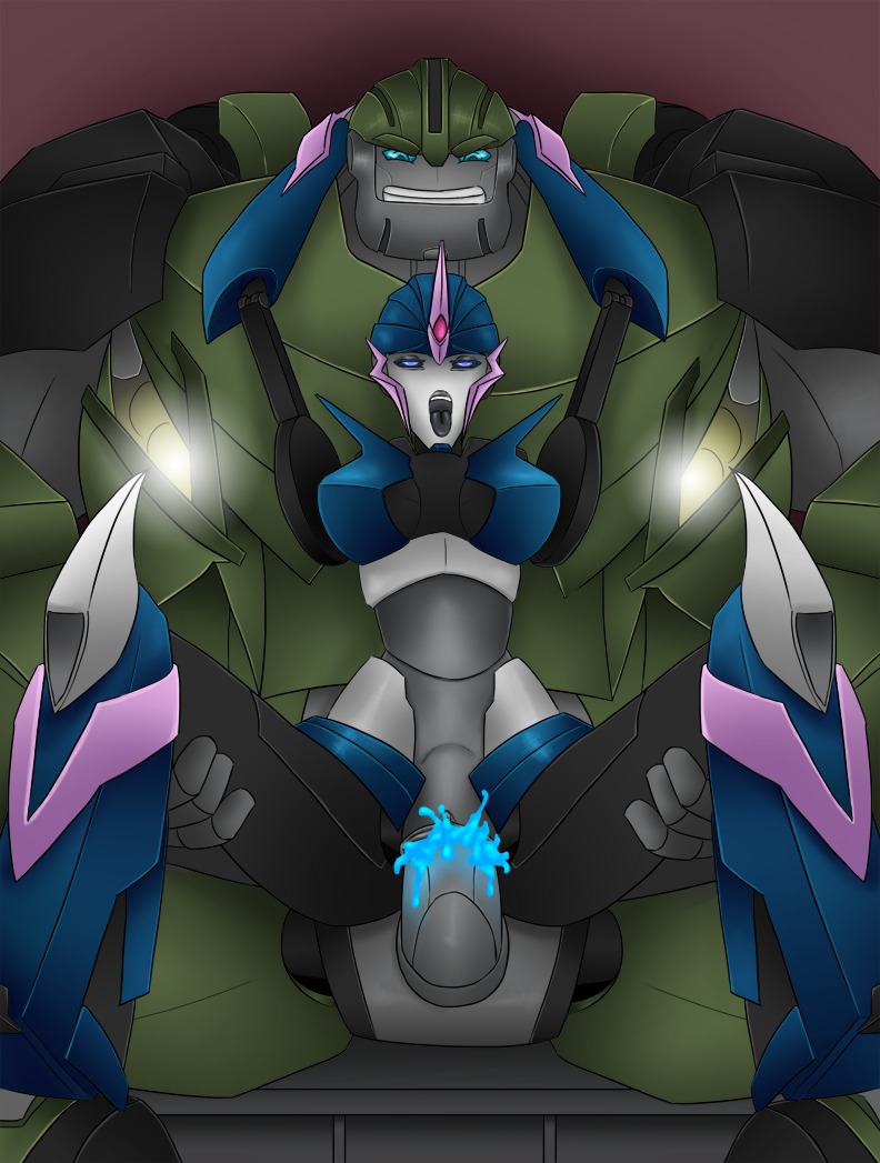 abdominal_bulge arcee autobot bodily_fluids bulkhead cum cybertronian dominant duo e621 female female_penetrated from_behind_position genital_fluids genitals half-closed_eyes hasbro humanoid larger_dom larger_male machine male male/female male_penetrating male_penetrating_female narrowed_eyes not_furry open_mouth penetration penis robot sex size_difference smaller_female smaller_penetrated spread_legs spreading takara_tomy transformers transformers:_prime transformers_aligned_continuity unknown_artist vaginal vulva