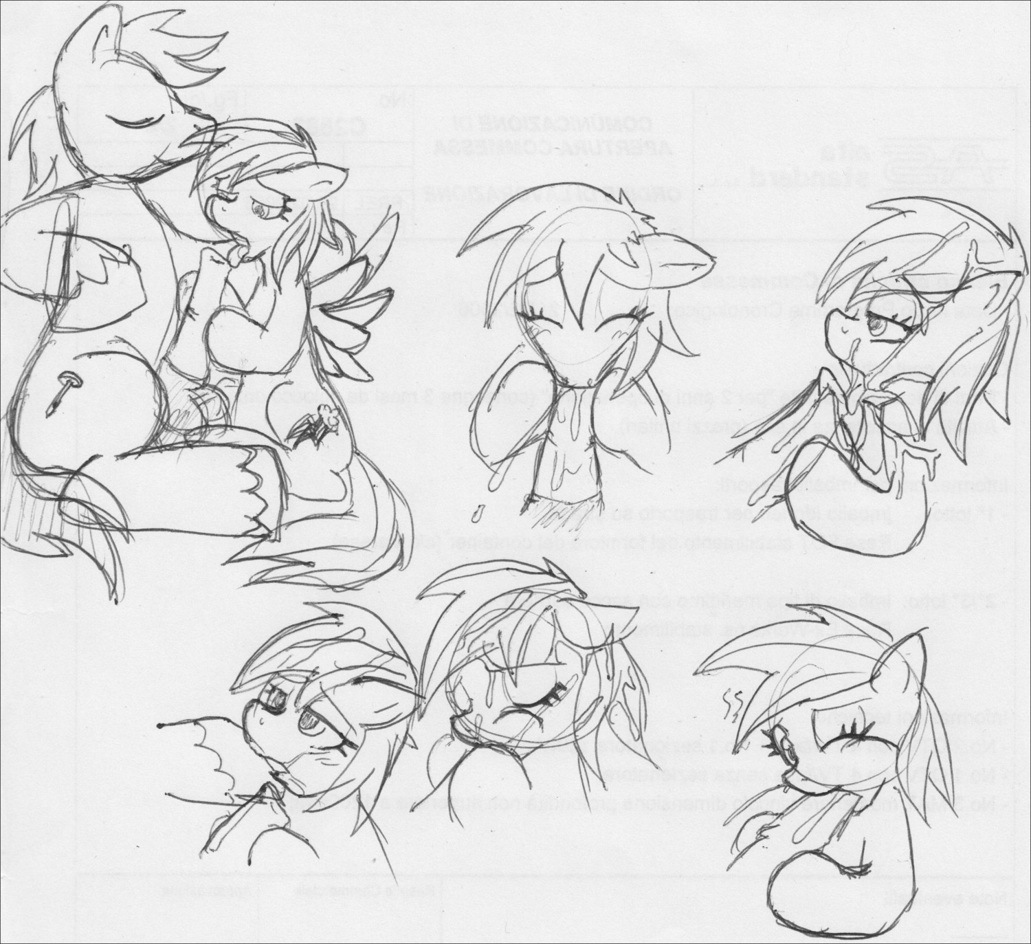 earth_pony equine female feral friendship_is_magic horse my_little_pony pegasus pony rainbow_dash_(mlp) rule34 smooth_skin tagme