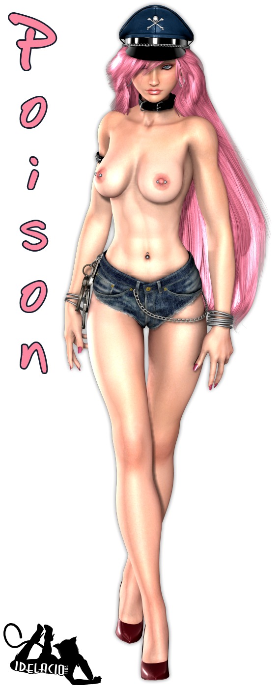 3d female final_fight idelacio poison_(final_fight) rule34