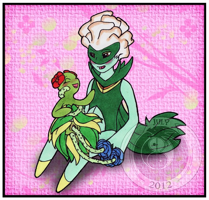anal anal_penetration bellossom double_penetration drakainadawn duo e621 elemental_creature female female_penetrated flora_fauna flower flower_hair generation_2_pokemon generation_4_pokemon genitals head_flower humanoid male male/female male_penetrating male_penetrating_female nintendo penetration penile penile_penetration penis_in_vagina plant plant_hair pokemon pokemon_(species) pseudo_bottomwear pseudo_clothing pseudo_hair pseudo_skirt roserade sex tentacles vaginal vaginal_penetration vine_tentacles vulva