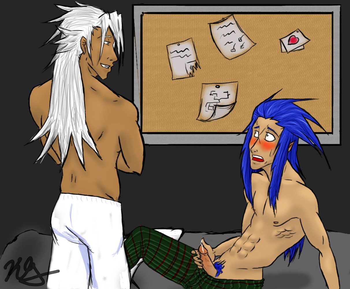 disney kingdom_hearts male male_only penis rule34 saix square_enix tagme xemnas